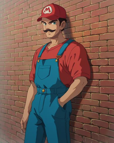 13620-4233282290-score_9, score_8_up, score_7_up, source_anime, anime coloring, zPDXL, Ghiblistyle, 1boy,solo, super mario, red shirt, blue overa.png